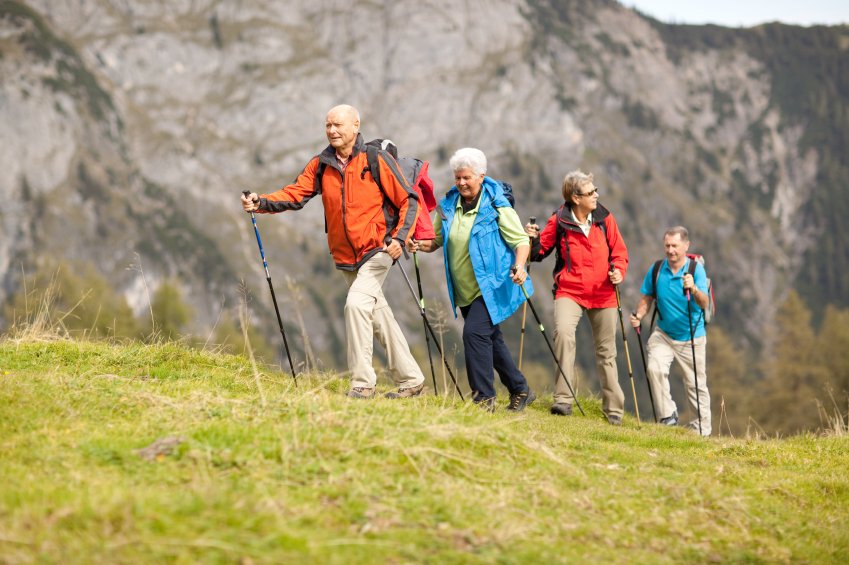 Older hikers