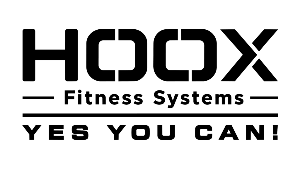 HOOX logo - black for white or very light backgrounds